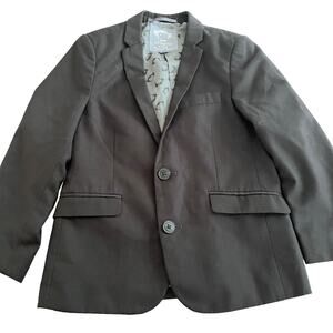 Appaman boys black suit jacket sport coat blazer size 7